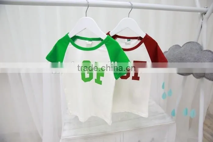 2016 summer carter baby shirt cotton fabric t-shirts wholesale t-shirts