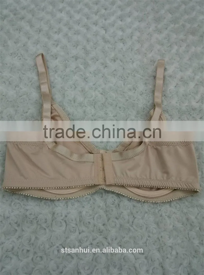 Plus size women non-padded bra.mature women soft bra,MAMA big size maternity bra