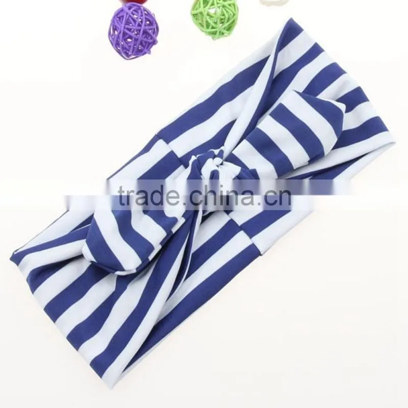 Wholesale Top Baby Knotted Hair Headband Cotton Headbands