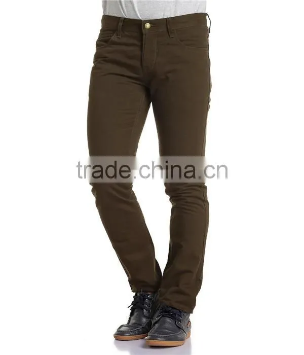 Wholesale custom latest style men trousers army green sport pants