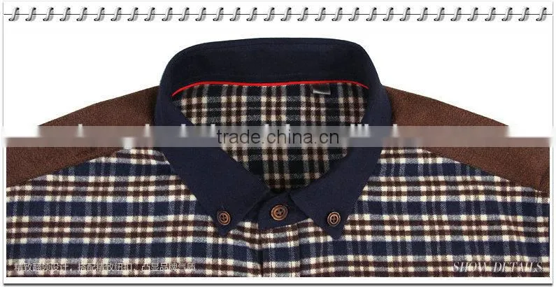 CASUAL SANDED PLAID SHIRT SLIM FIT CASUAL SHIRT