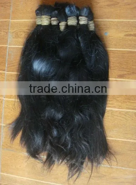 wholesale virgin unprocessed raw braiding brazilian human hair with cuticle