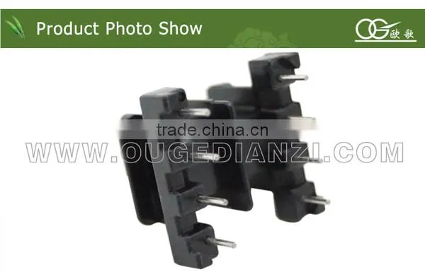 EF20 pin4:4 horizontal bobbin 220v 12v transformer 800kva bobbin
