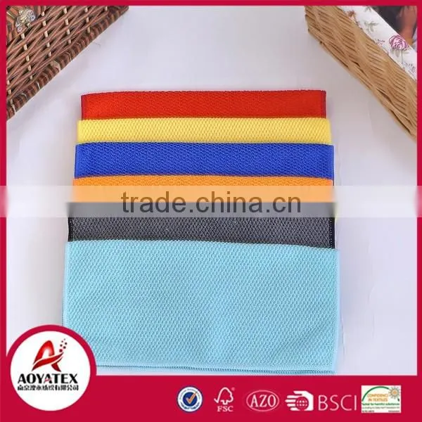 microfiber polyester polyamide fabric cloth hot sale, chinese cleaning cloth ,cheapest cloth from china