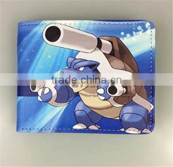 Hot Game Pokemon Go Wallet High Quality Pokemon Pikachu Money bag Pocket monster purse Cartoon Fold Wallet