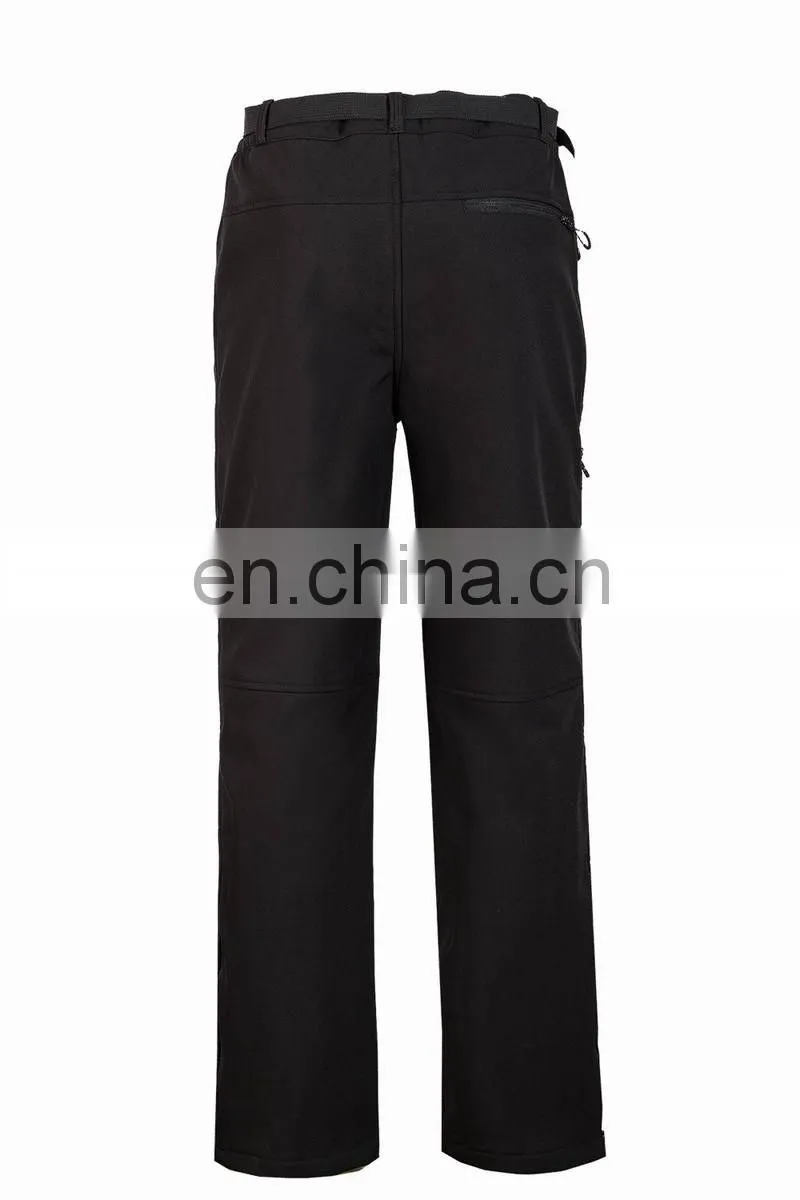 Men's waterproof hiking pants casual softshell pants