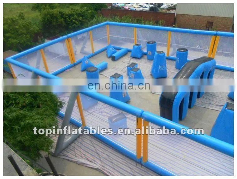 inflatable paintball field and obstacles for paintball sport games