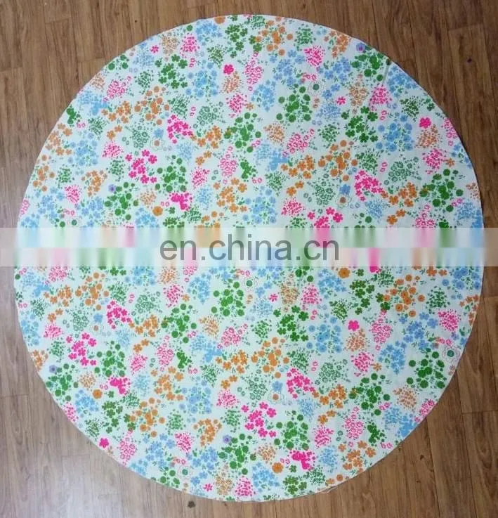 round pareo beach mandala