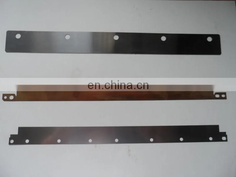 photo etching/stamping copier parts drum cleaning blade