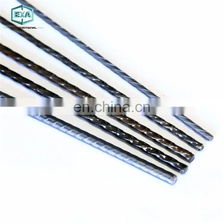 1570mpa 5mm 10.0 mm low relaxation prestressing hts pc ms steel wire price