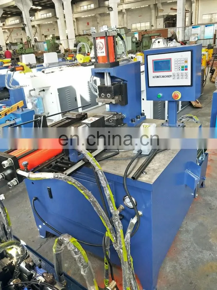 CH-60 Hydraulic horizontal type steel pipe tube end notching machine for good welding
