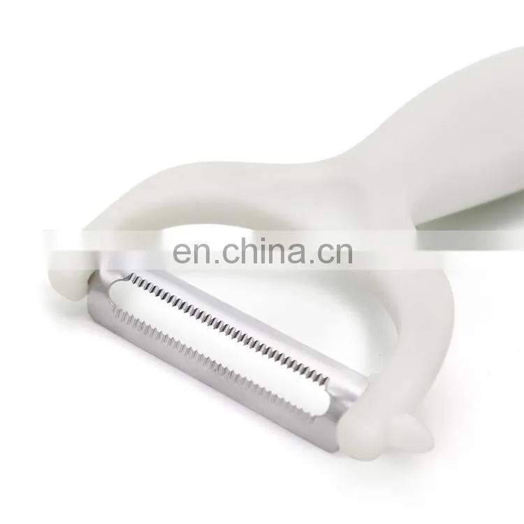 Factory Price Y Shape Stainless Steel Potato Peeler with Plastic Handle