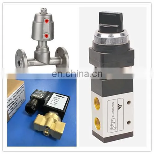 submersible solenoid valve thermal oil control valves thread valve