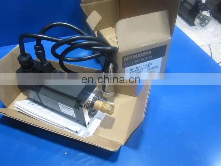 Original 400W Mitsubihis ac servomotor HC-MF43 / HC-MF43K