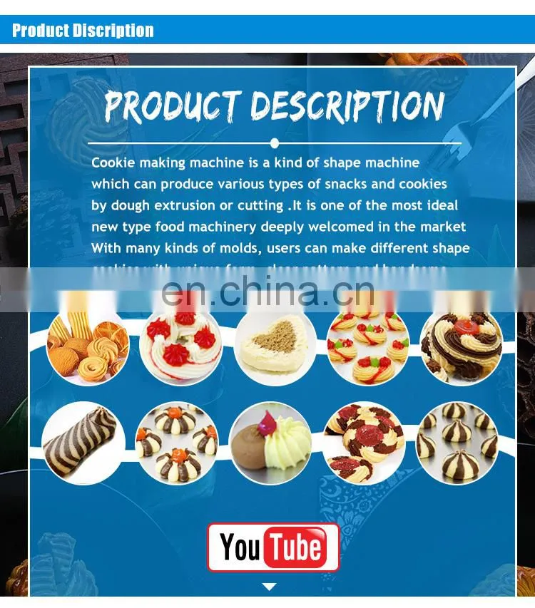 High Capacity High Configurations Wire Cutting Cookies Production Line