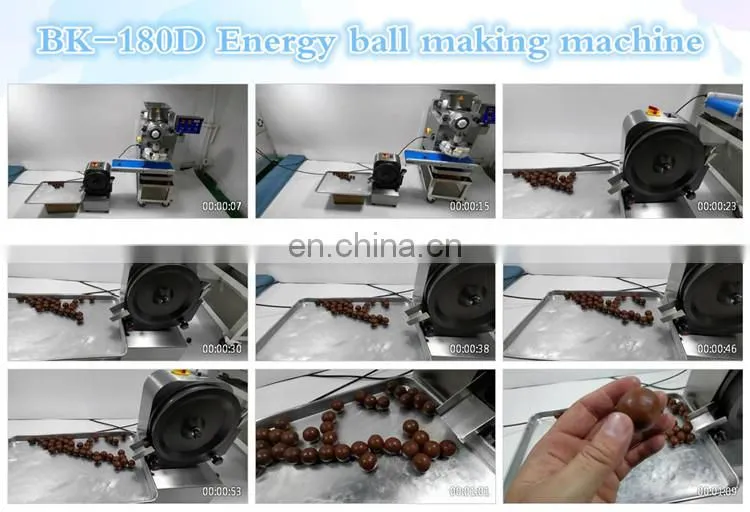 Small protein ball making machine