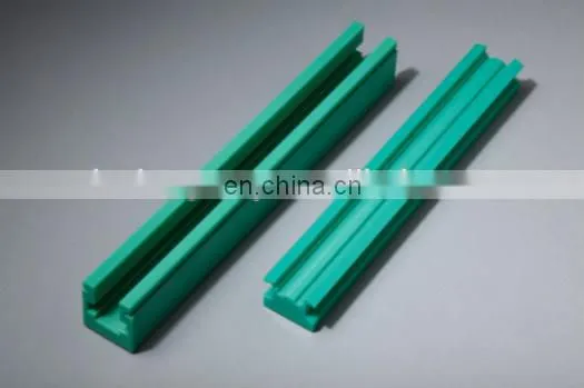 Self-lubricate PE Guide Rail machined guide rail HDPE guide track