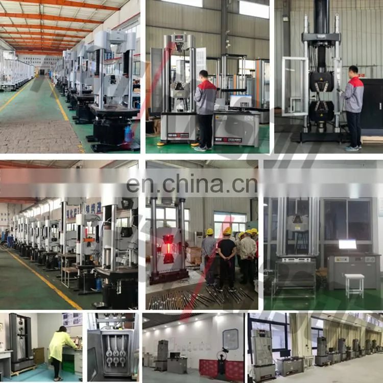 500kn 600kn Digital Display Hydraulic Universal Tensile Compression Bending Testing Machine Equipment