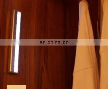 2W USB charging rechargeable motion sensor led wardrobe rail light