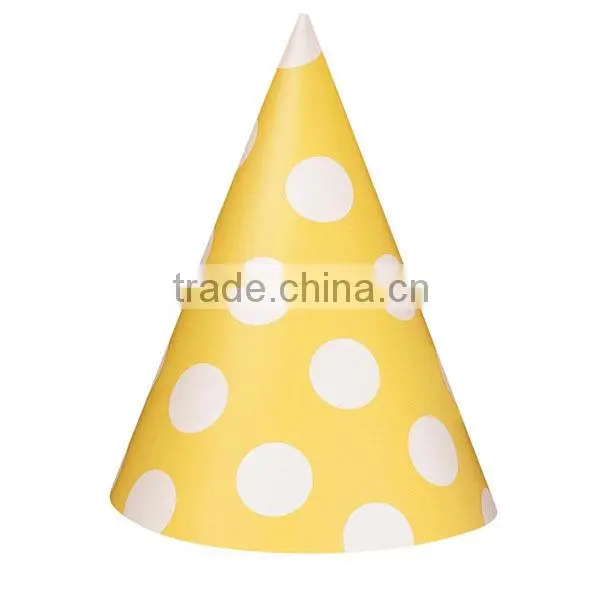 Polka Dot Party Hats (Pink) SB006