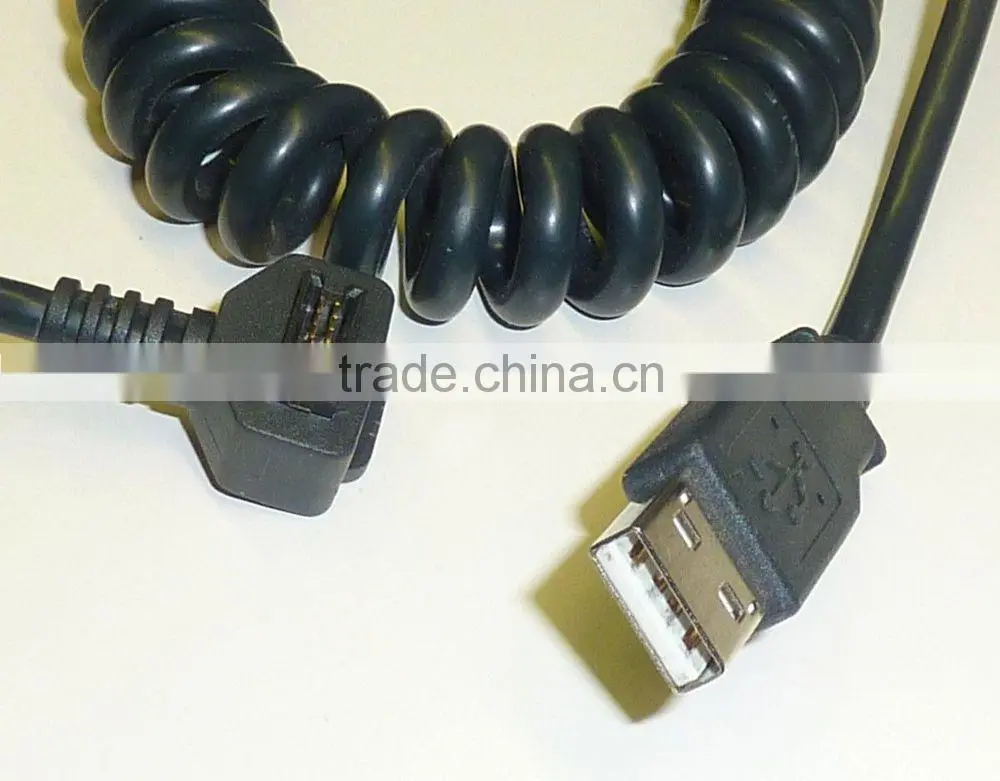 14 pin header to USB Curly Cable 08398-02-R for Verifone Vx820