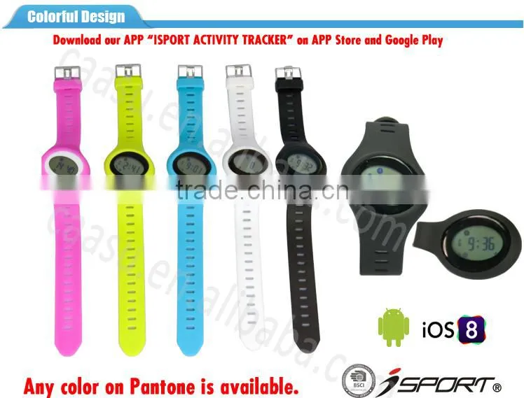 Bluetooth Calorie Counter Silicone Pedometer