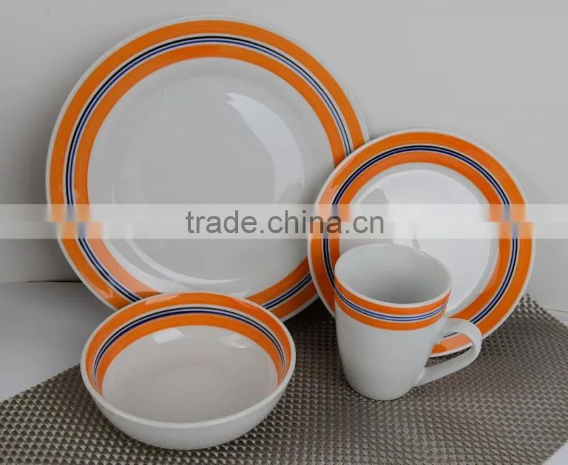 porcelain dinner set luxury with glaze line china best home porcelain tablewware with good quality and cheap price