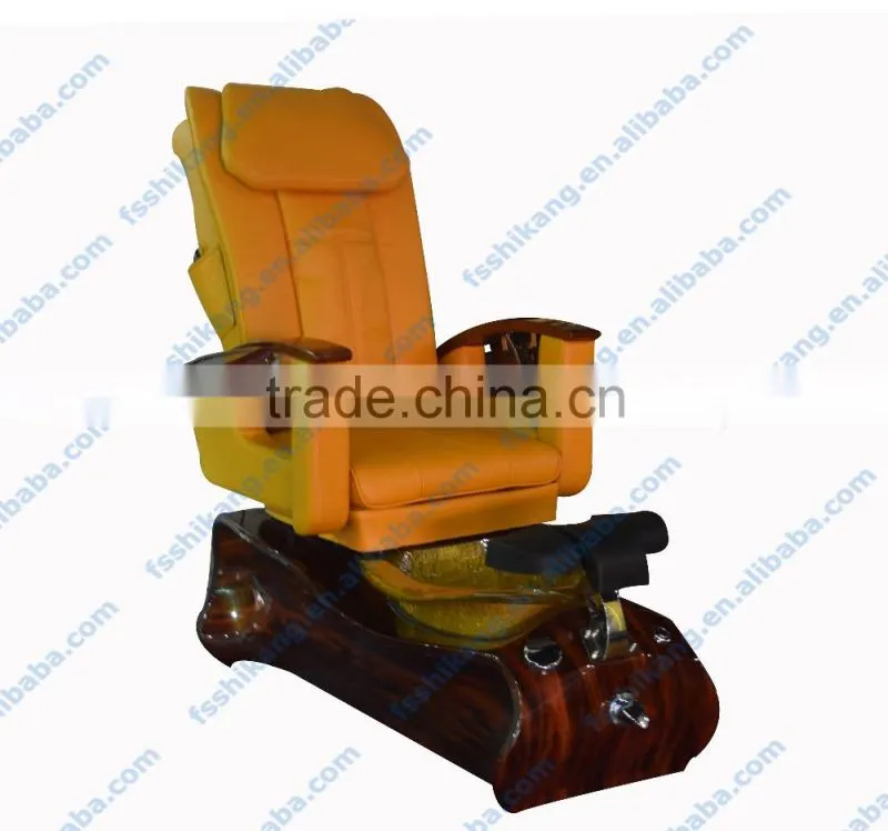 Hot sale manicure whirlpool pipeless pedicure spa chair 2016