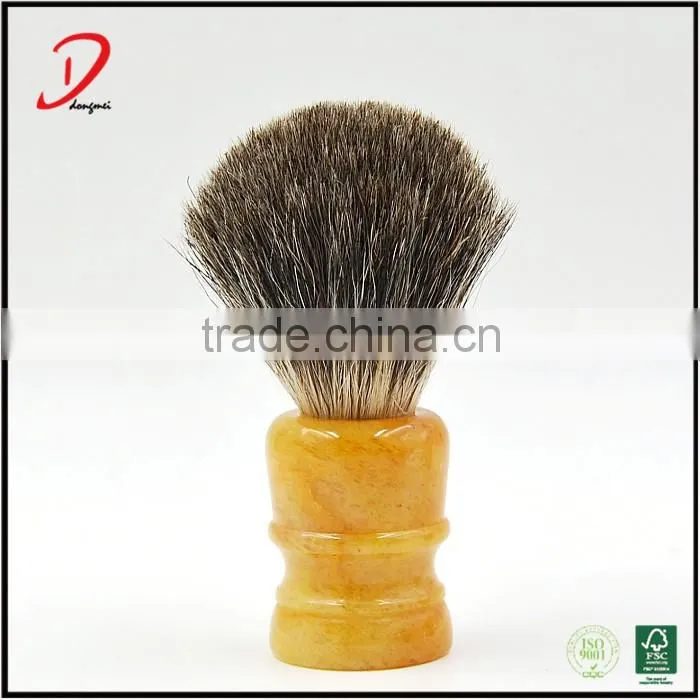 Newest Badger Hair Knot Stone Handle Shaving Brush,Shaving Brush For Men