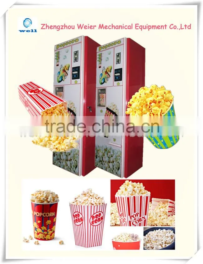 Corn Acceptor Popcorn Vending Machine