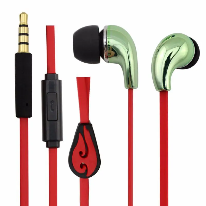 Tangle Free Multi Color Cell Phone Earphone For Listening