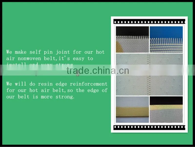 hot air nonwoven forming belt