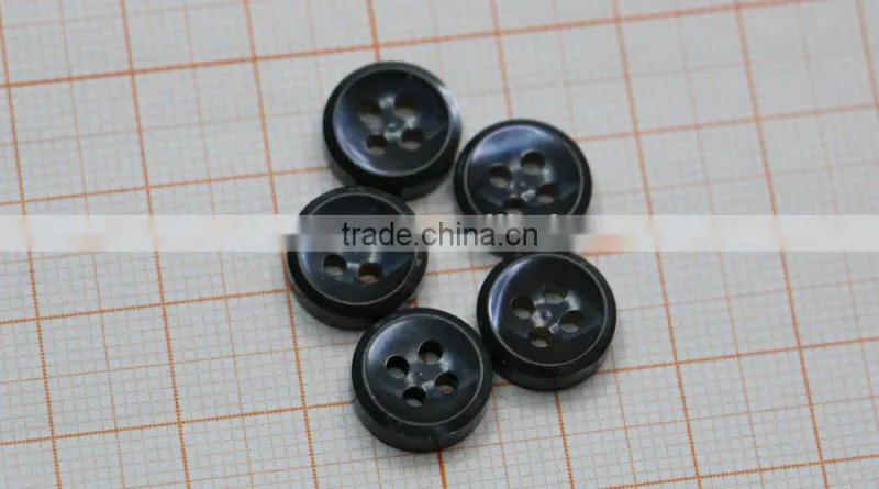 black mother pearlsea shell button