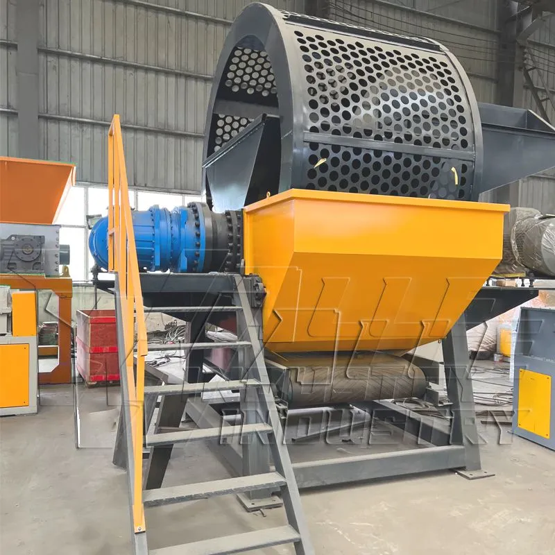 Tire shredder