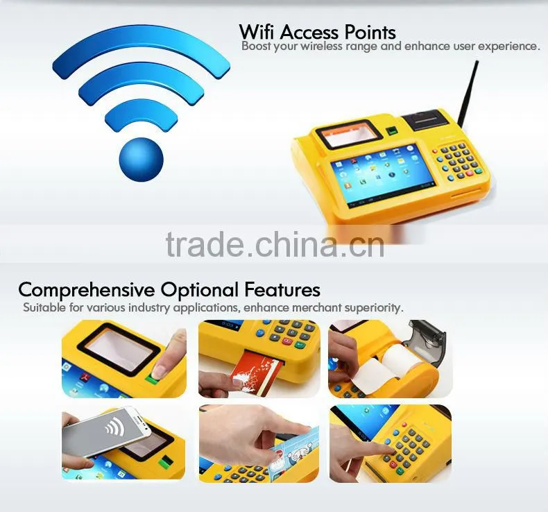 Telpo TPS550 7' Touch Screen Android POS System