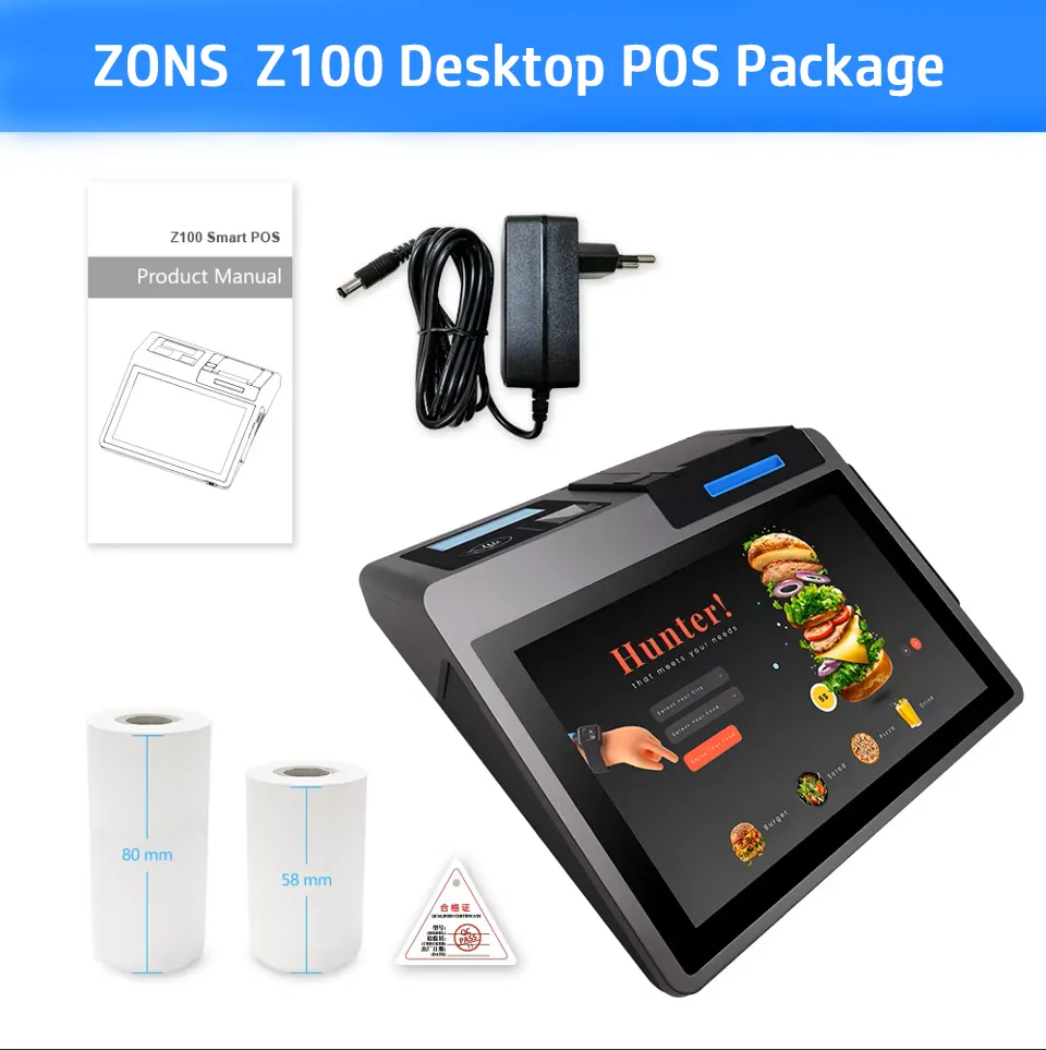 Z100 dual screen POS for hotel restaurant guest checkout.png