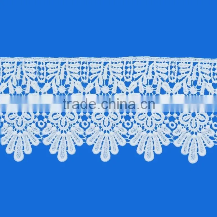 Floral Cotton Crochet Neck Trimming Collar for Women Garment Accessories