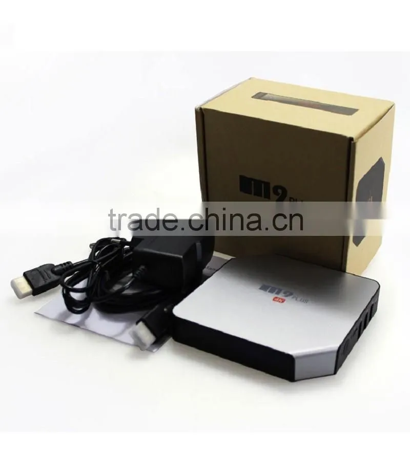 2016 New Kodi Full Loaded Internet Android TV Box 2GB RAM 16GB ROM S905 Quad Core M9 Plus TV Box