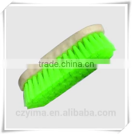 Hot! bling horse body brush with leopard pattern/rhinestone