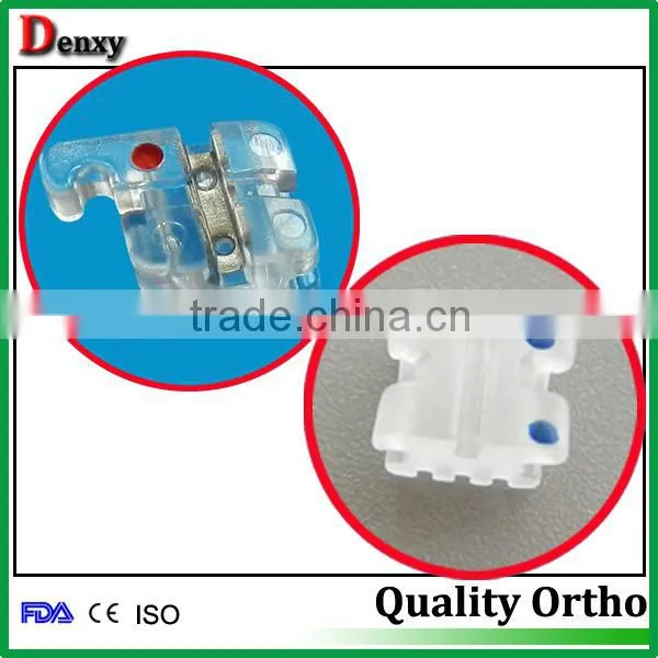 MIM mesh base dental buccal tube with mark dental tubes