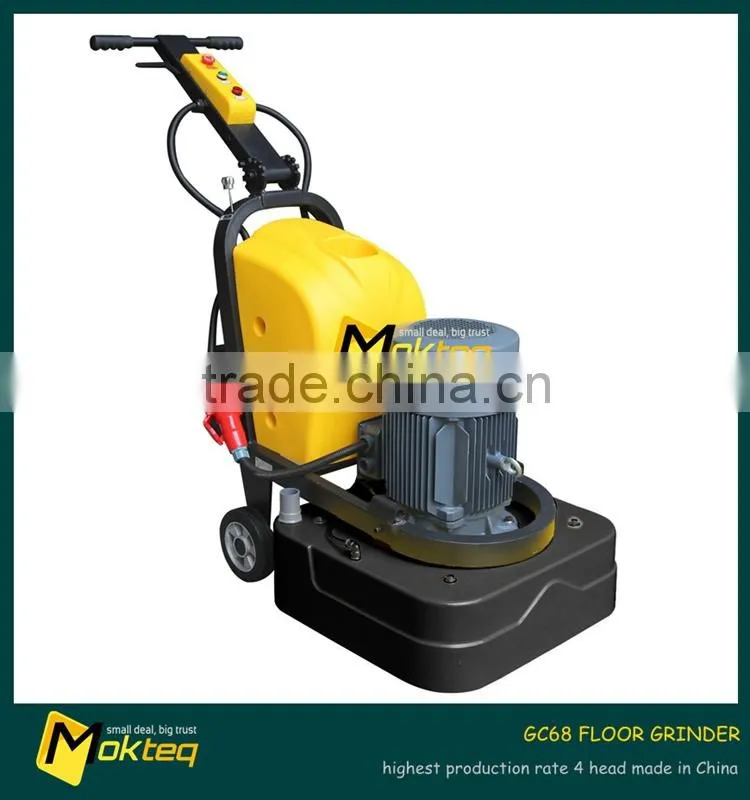 highest production rate 4 head concrete floor grinder for sale MT017