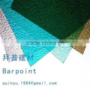 Polycarbonate sheet - diamond embossed sheet