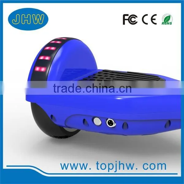 2016 best quality 6.5inch hoverboard with bluetooth and LED