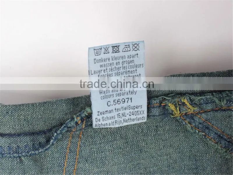 Baby's large quantity stocklot jeans with belt