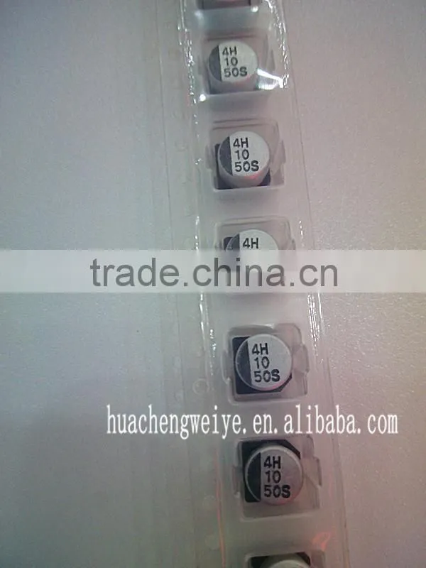 SMD Aluminum electrolytic Capacitors 10UF 50V 6.3*5.3