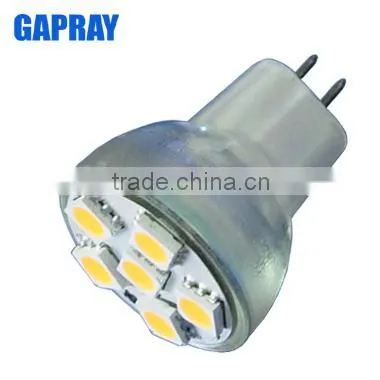 glass body mini CE RoHS SMD 12V LED MR8