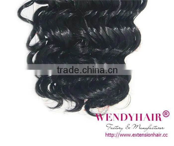 Good quality Japanese Fiber Black elegant KK Deep 16" hair weave