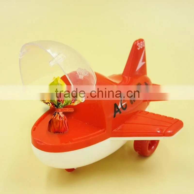 Hot Sale Red Plane Toy Candy box