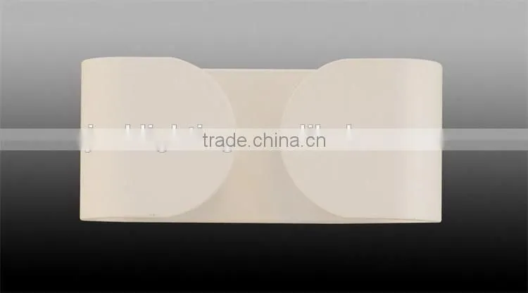 7W Aluminum Material indoor hotel decorative led source modern wall lamp