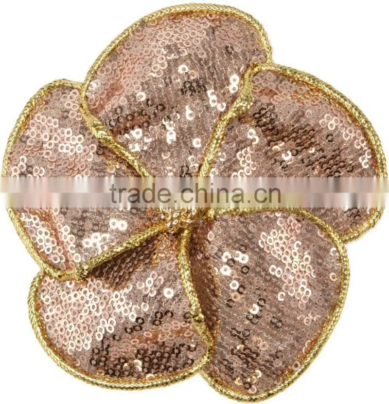 Elegant Sequin Flower Hair Clip/Barrettes